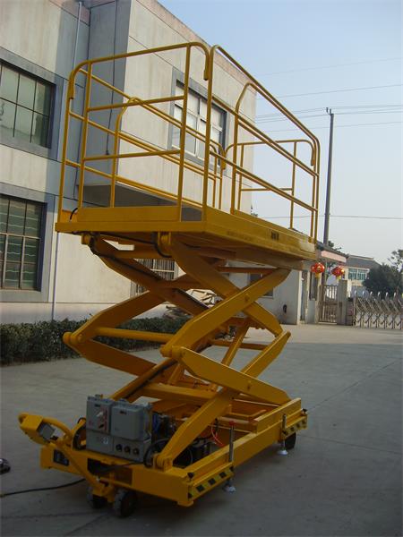 With mobile table lift